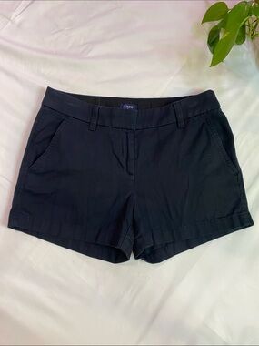 J. Crew Black Women's Chino Bermuda Shorts